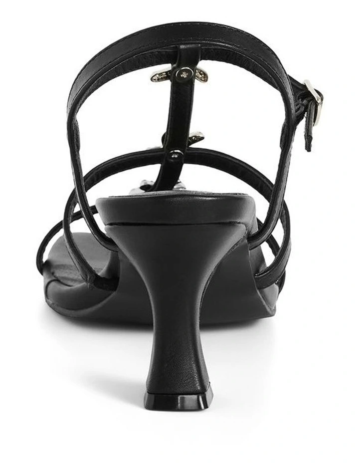 Wide Fit Starlet Heel in Black image 2