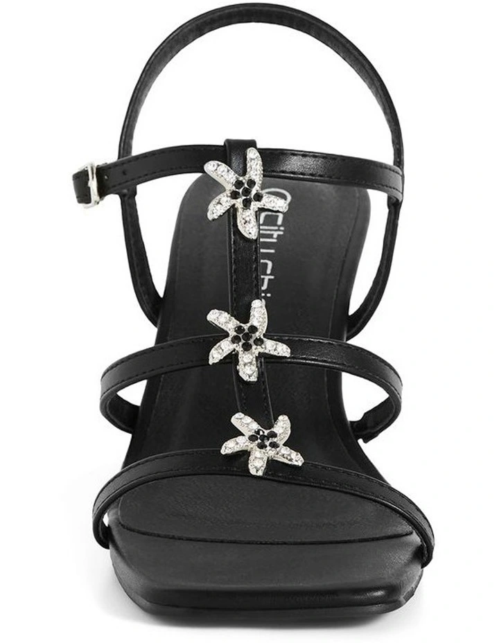 Wide Fit Starlet Heel in Black image 4