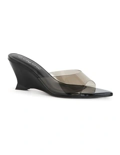 Wide Fit Leilani Wedge in Black