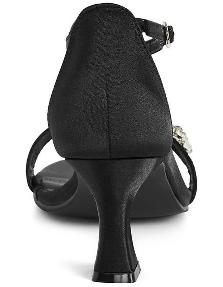 Wide Fit Glamour Heel in Black image 2