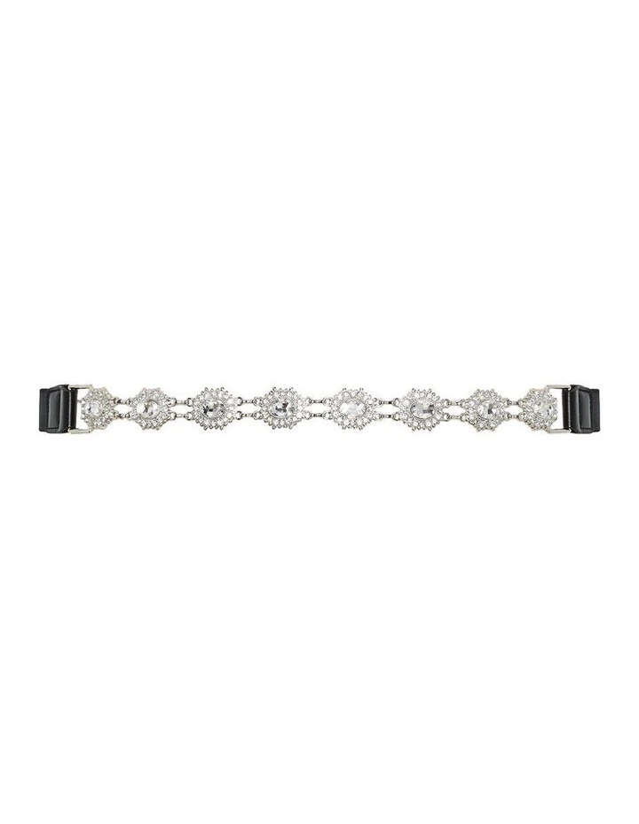 Braided Belt in Silver image 1