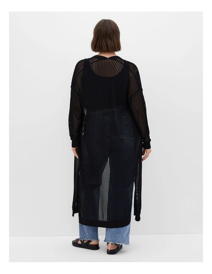 Gigi Cardigan in Black image 2