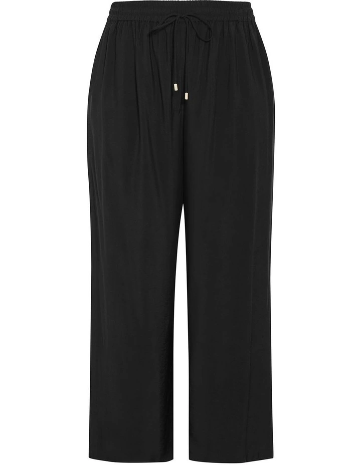 Kalea Wide Leg Pant in Black image 3