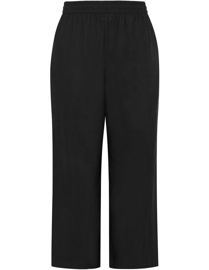 Kalea Wide Leg Pant in Black image 4