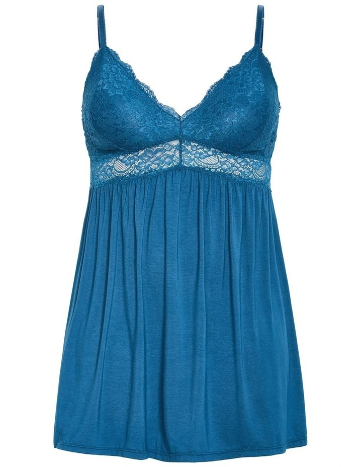 Juliette Chemise in lagoon image 3