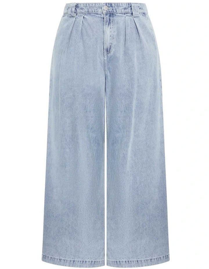 Harley Fit Harlow Wide Leg Jeans in Light Wash image 3