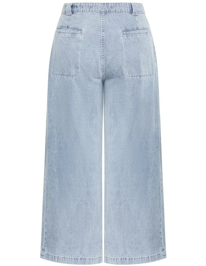 Harley Fit Harlow Wide Leg Jeans in Light Wash image 4