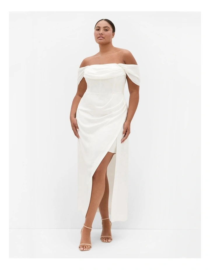 Forbidden Love Maxi Dress in Ivory image 1