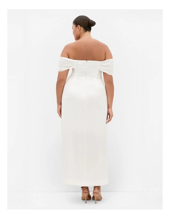 Forbidden Love Maxi Dress in Ivory image 2
