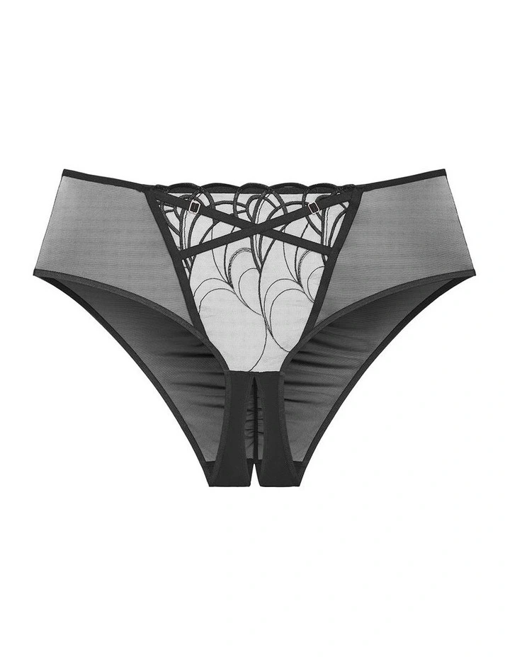 Tabrett Ouvert Shorty in Black image 3