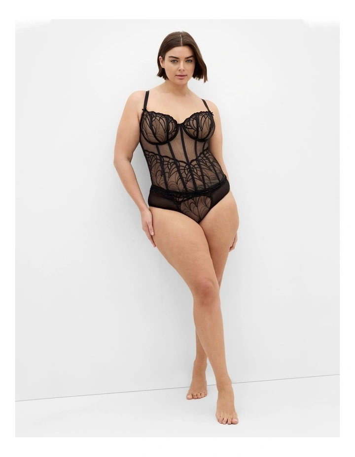 Tabrett Corset in Black image 1