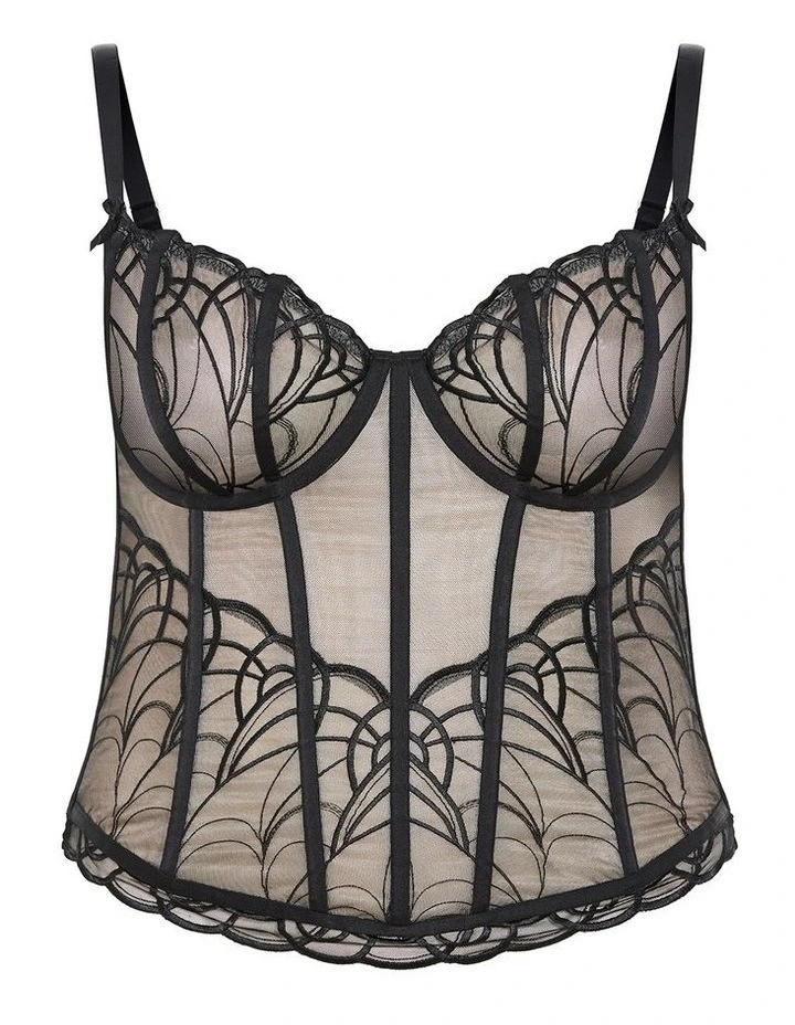 Tabrett Corset in Black image 3