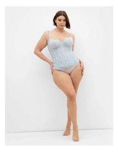 Tabrett Corset in Sky Blue