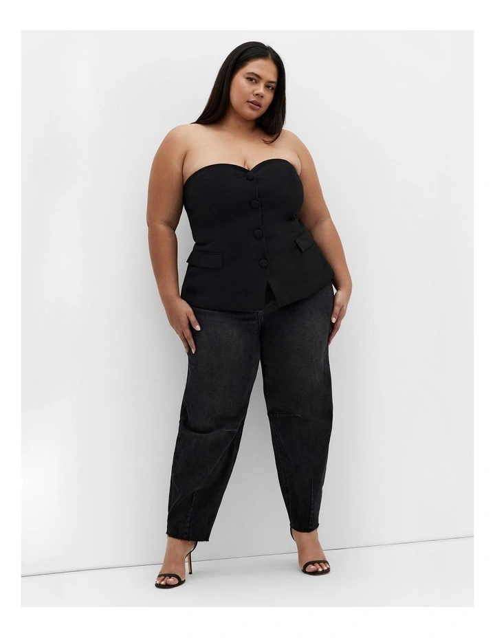 Cora Corset in Black image 1