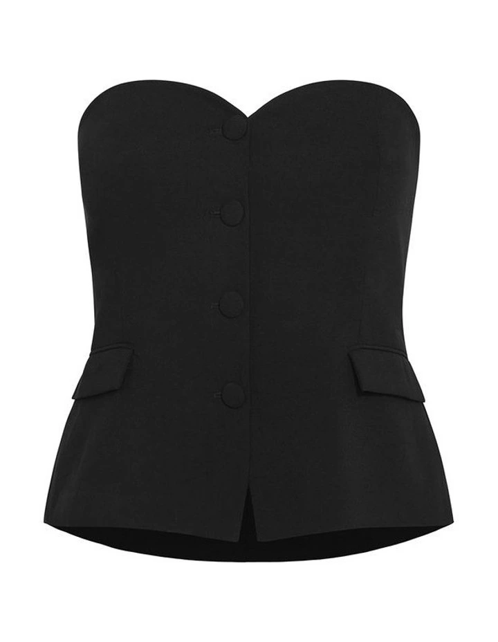 Cora Corset in Black image 3