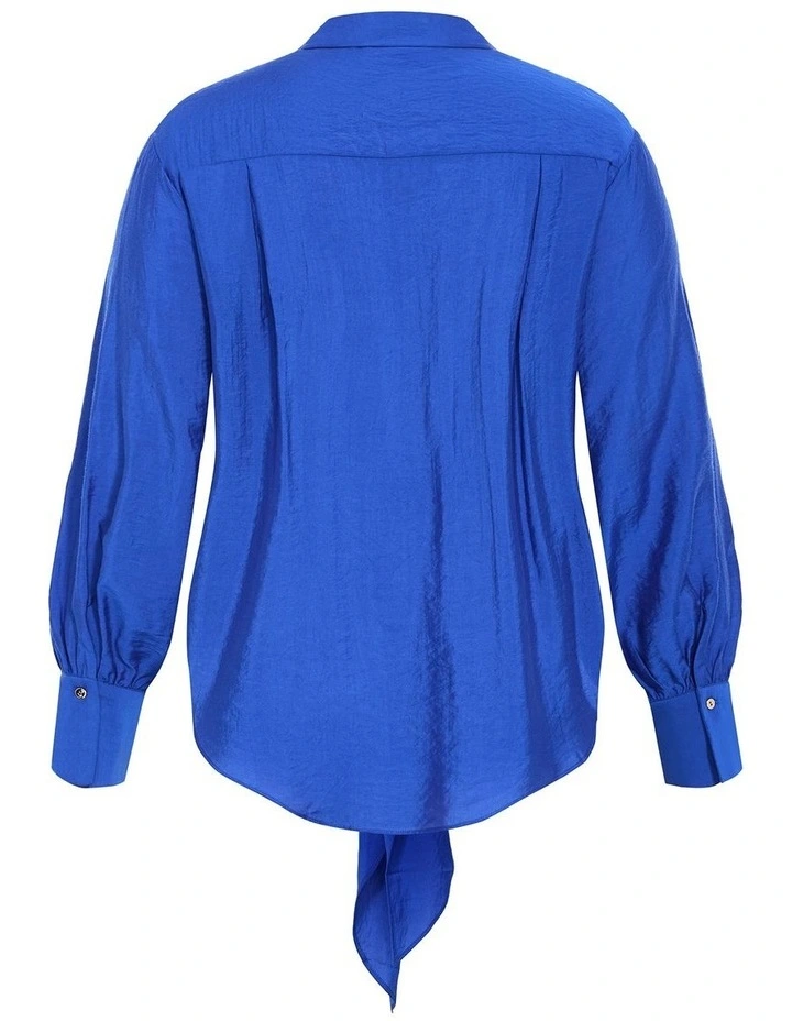 Elena Shirt in Cerulean image 4