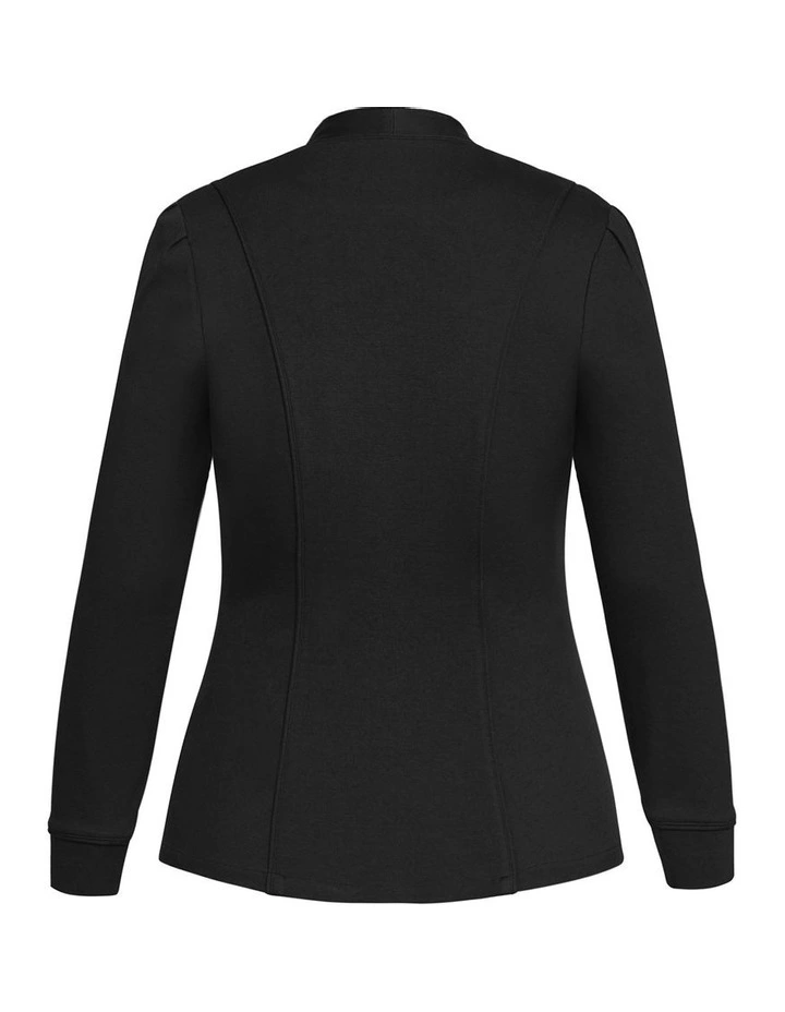 Piping Praise Jacket in Black image 4