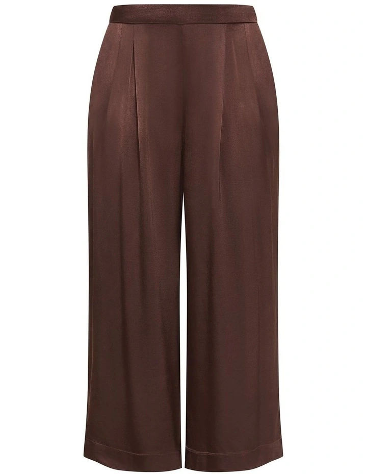 Kimberly Wide Leg Pant in Chocolate image 3
