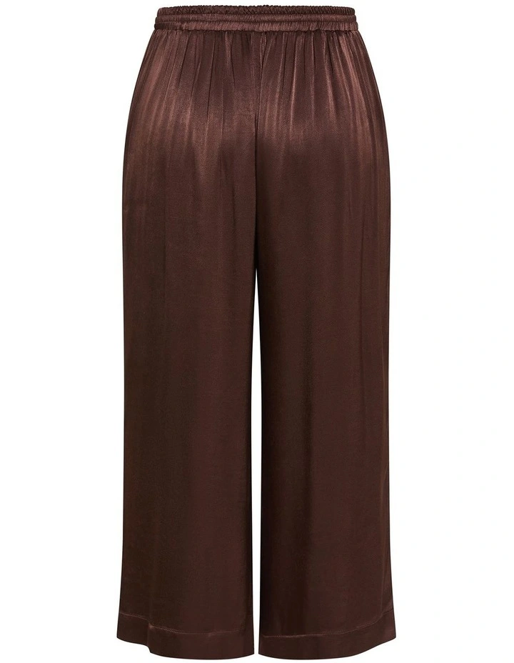 Kimberly Wide Leg Pant in Chocolate image 4