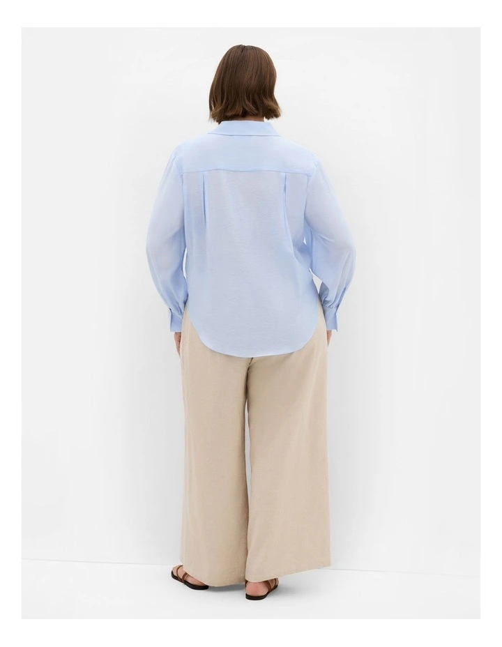 Elena Shirt in Sky Blue image 2