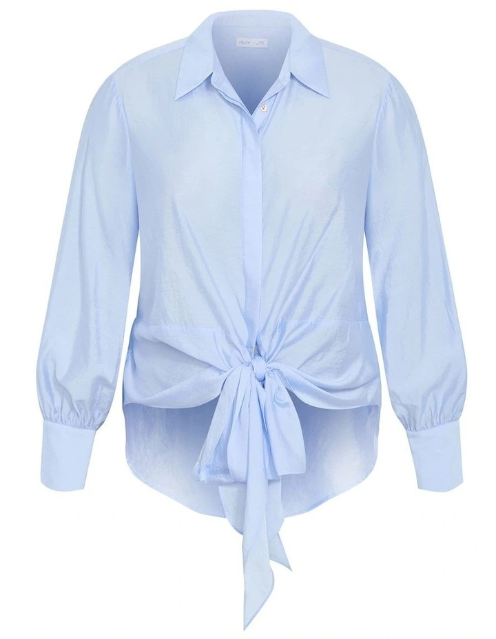 Elena Shirt in Sky Blue image 3