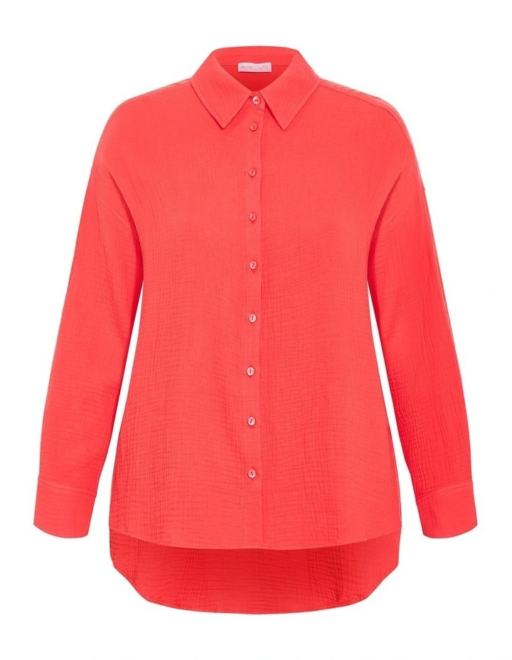 Paradise Shirt in Watermelon image 3