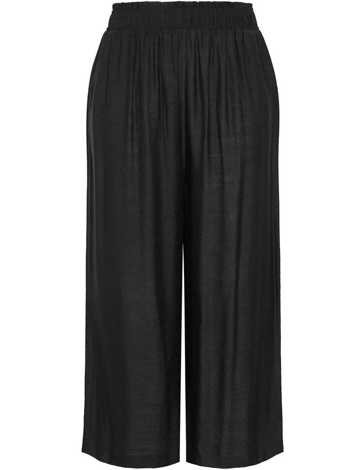 Sasha Wide Leg Pant in Black image 3