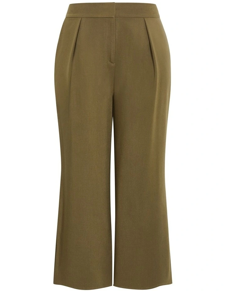 Tori Wide Leg Pant in Khaki image 3