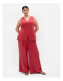 Tori Wide Leg Pant in Sienna