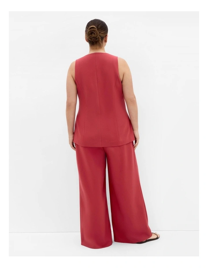 Tori Wide Leg Pant in Sienna image 2