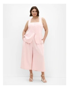 Abbie Crop Pant in Heavenly Pink