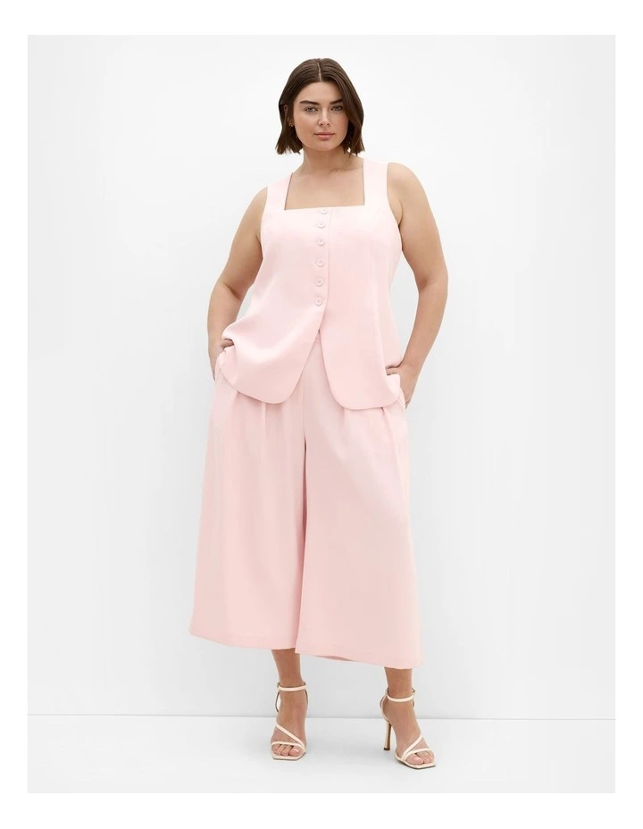Abbie Crop Pant in Heavenly Pink image 1