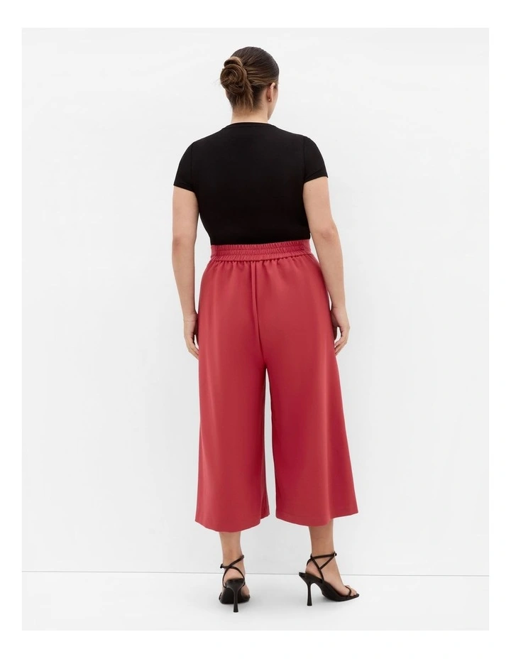Tori Crop Wide Leg Pant in Sienna image 2
