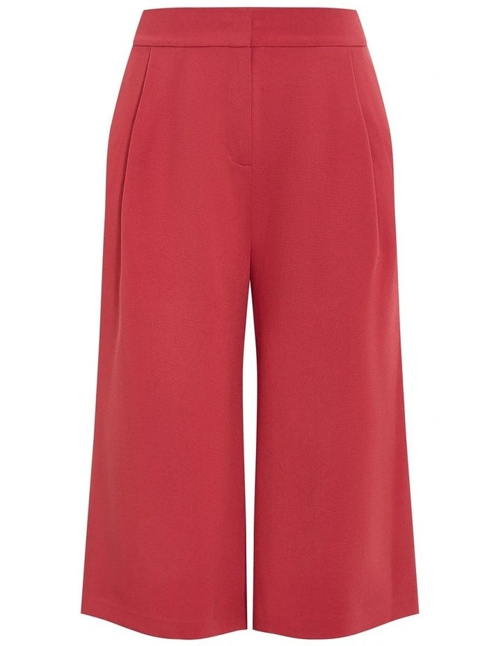Tori Crop Wide Leg Pant in Sienna image 3