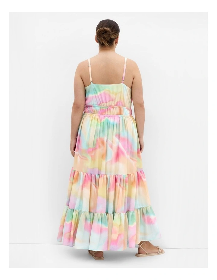 Kalea Print Maxi Dress in Multi image 2