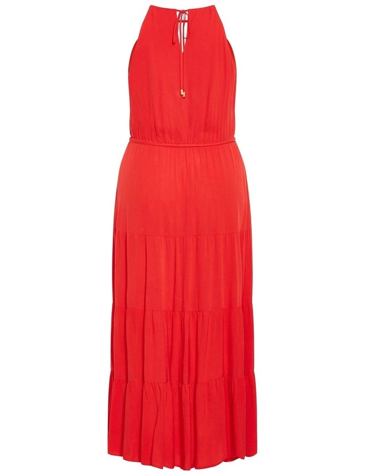 Plus Size Stacey Maxi Dress in Crimson image 4