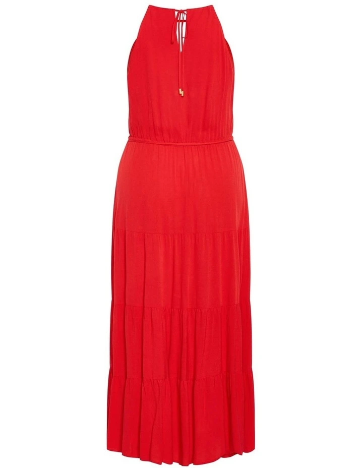 Plus Size Stacey Maxi Dress in Crimson image 5