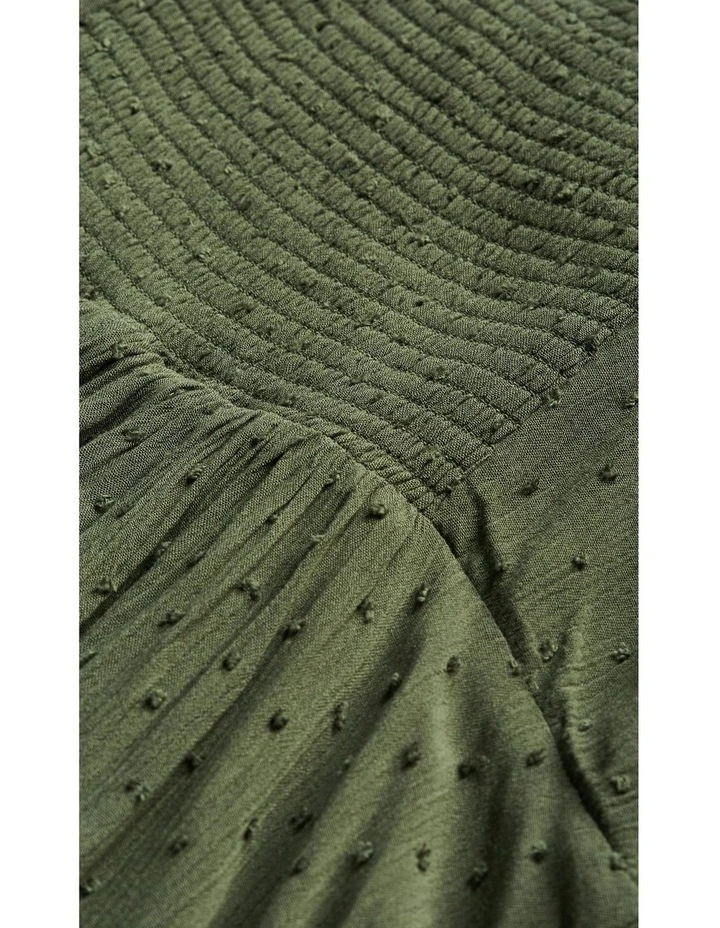 Plus Size Allegra Mini Dress in Khaki image 6