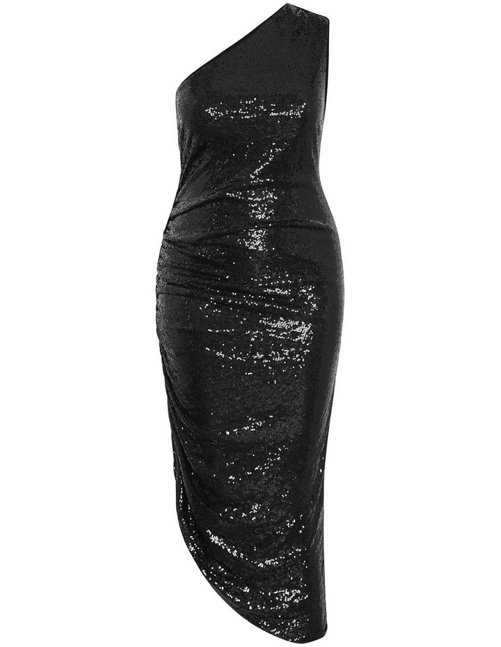 Plus Size Orbit Dress in Black image 3