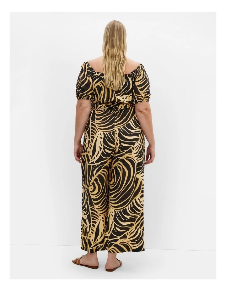Plus Size Erica Swirl Jumpsuit in Multi image 2