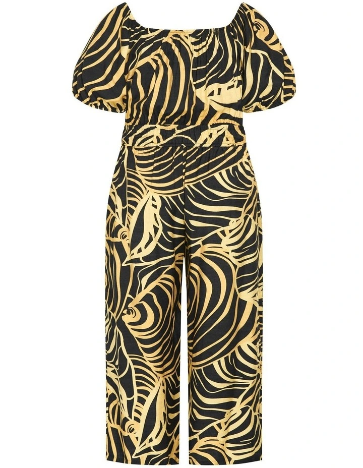 Plus Size Erica Swirl Jumpsuit in Multi image 5