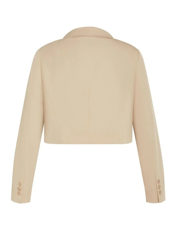 Plus Size Payton Jacket in Taupe image 5