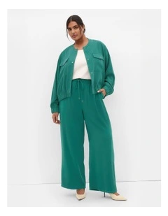 Plus Size Nia Jacket in Jade