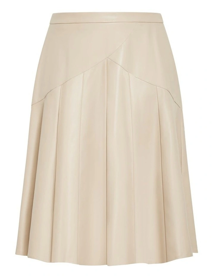 Plus Size Emerson Skirt in Latte image 3