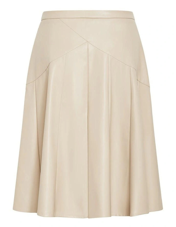 Plus Size Emerson Skirt in Latte image 4