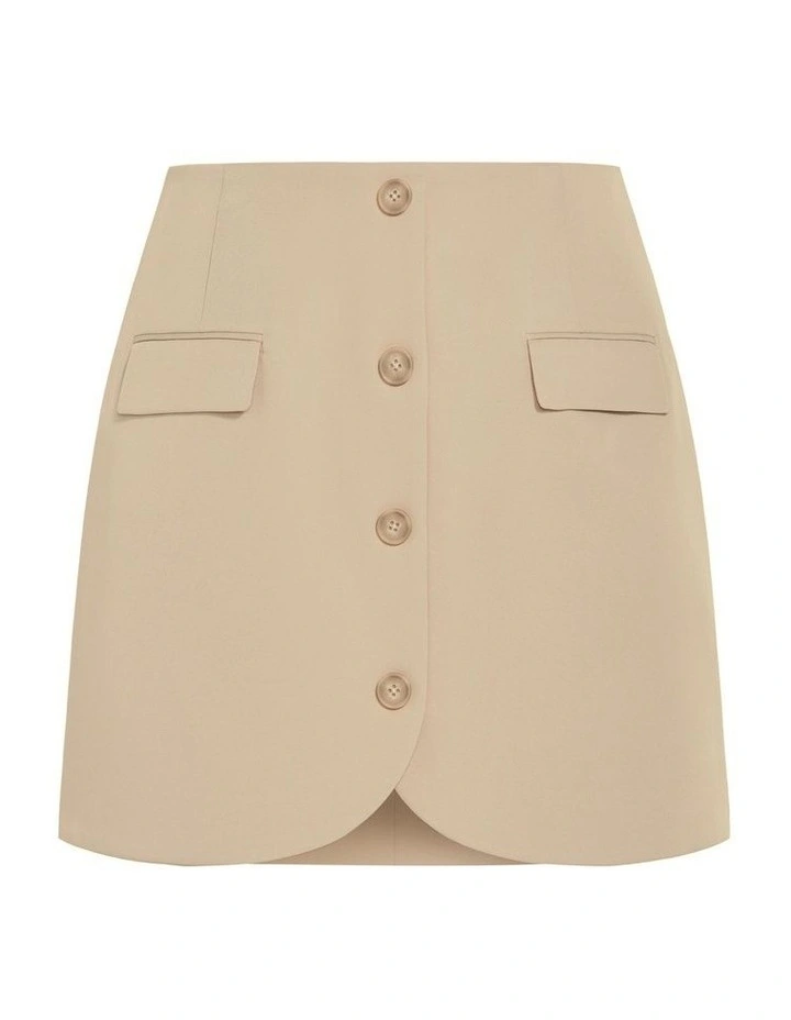 Plus Size Payton Skirt in Taupe image 6