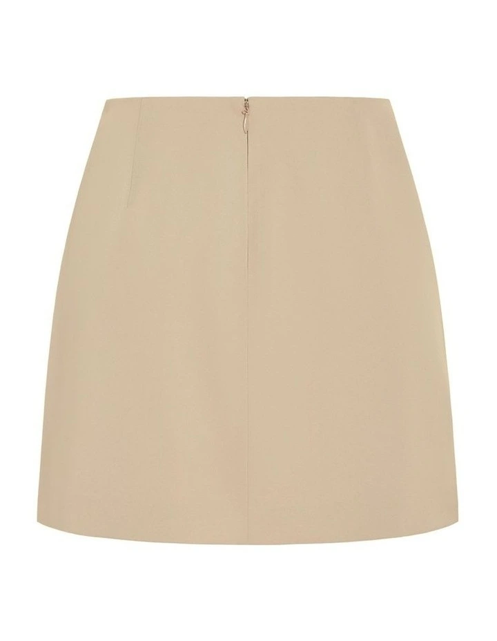 Plus Size Payton Skirt in Taupe image 7