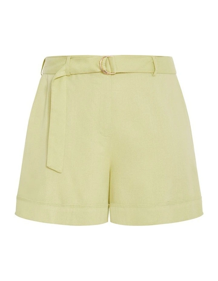 Plus Size Sylvie Short in Khaki image 3