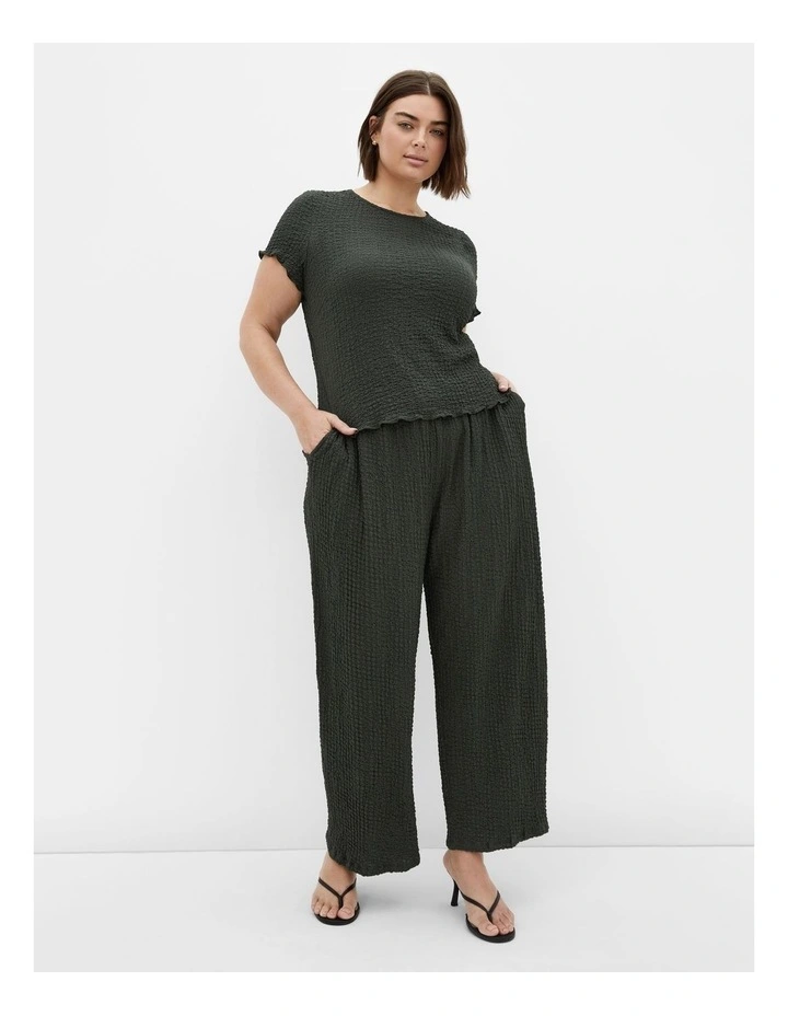 Plus Size Zoie Pant in Military image 1