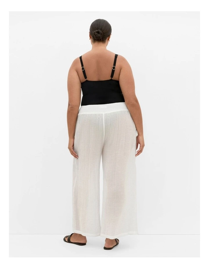 Plus Size Maci Pant in Ivory image 2